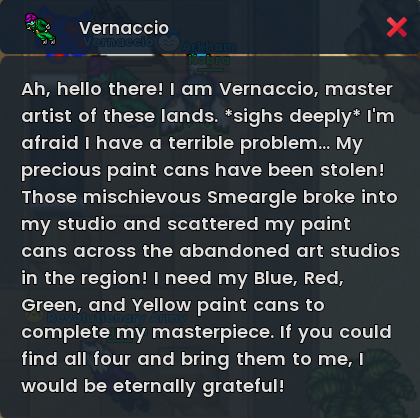 Fale com o NPC Vernaccio - Imagem 2